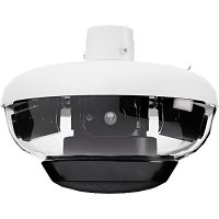 Speco O84S 8MP 360� Quad View IR IP Camera with Ceiling Mount, 4 x 4mm Lens, White