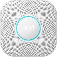 Google Nest Protect Wired Smoke & Carbon Monoxide Alarm, 2nd Gen, White (S3003LWEF)