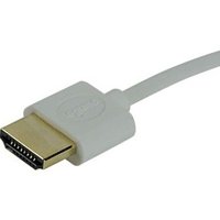 On-Q AC3MP1-WH HS PREM HDMI W/E SLIM 1M (3.3FT)