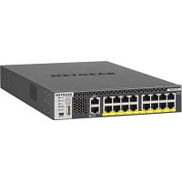 Netgear XSM4316PB Half-Width Stackable Managed Switch with 16X 10G / MultiGig Ports and 500W PoE+ Budget