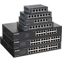 D-Link DGS-1100-05PDV2 5-Port Gigabit PoE Smart Managed Switch and PoE Extender