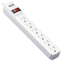 Tripp Lite Surge Protector Power Strip 120v 6 Outlet 6' Cord 790 Joule