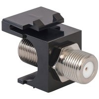 ICC 2 GHz F-Type Modular Jack with Nickel Plated Connector in HD Style