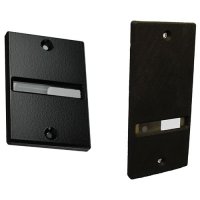 Wren Solutions DMF3-BAXFX8D Wren Door Mullion Flush Mount for F1025, Black