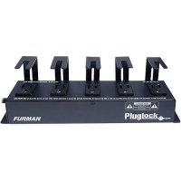 Panamax PLUGLOCK 15A Power Distribution Strip with 5 Spaced Outlets, No Surge Protection, 5'