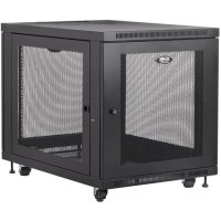 Tripp Lite 12U Rack Enclosure Server Cabinet Doors & Sides 300lb Capacity