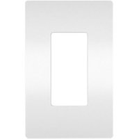 Legrand One-Gang Screwless Wall Plate, White