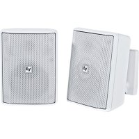 Electro-Voice Cabinet EVID-S8.2T 2-way Indoor/Outdoor In-ceiling, In-wall, Surface Mount, Wall Mountable Speaker - 90 W RMS - White