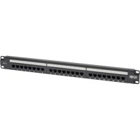 Tripp Lite Cat5 / Cat5e PoE Patch Panel 24-Port 110 568A/B RJ45 1URM TAA