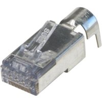 Platinum Tools ezEX 44 Shielded, External Ground, CAT6 Connector