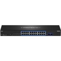 TRENDnet 24-port Gigabit Switch with 2x 10G SFP+Slots