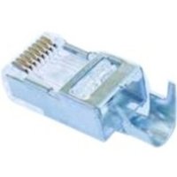 Platinum Tools EZ-RJ45 Shielded Cat5e/6 Connector with Internal or External Ground