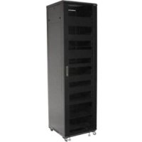 SANUS 85" Tall AV Rack 44U Component Rack for Home Theater Equipment