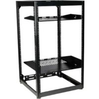 SANUS 35" Tall AV Rack 20U Stackable Skeleton Rack