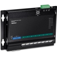 TRENDnet 10-Port Industrial Gigabit PoE+ Wall-Mount Front Access Switch