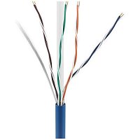ADI 0E-CAT6PBL CAT6 23/4 Plenum Cable, UTP, CMP/FT6, 1000' (304.8m) Reel in Box, Blue