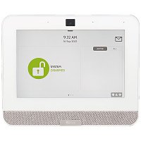 Qolsys Virtual Kit 2-Piece Telus 319MHz IQ Control Panel 4 with Base, (1)Q9-IQP4007BL, (1)Q9-IQP4BABLK