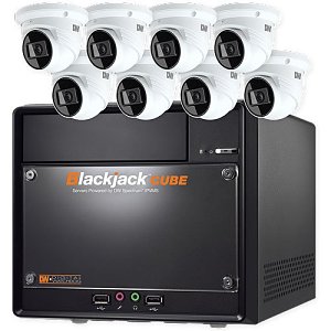 Digital Watchdog DW-CUFTKIT98 Bundle (8) 6K-MT95Wi28T 5MP 2.8mm Fixed Lens Vandal Turret Cameras (1) 6K-BJCUBE9T 9TB HDD NVR