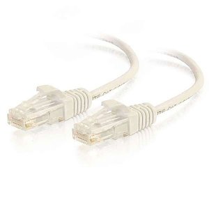 Quiktron 576-RD25-001 Q-Series CAT6 28 AWG Patch Cable, 1' (0.3m), White