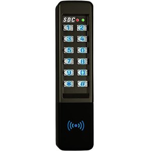 SDC 923P Indoor/Outdoor Narrow Self-Contained Keypad with Integrated Proximity Reader