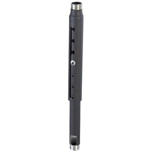 Chief CMS0608 Speed-Connect 6-8' Adjustable Extension Column, 1.5" NPT on Both Ends, TAA Compliant, Black