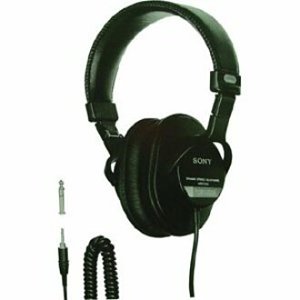 Sony Pro MDR-7506 Professional Folding Headphones