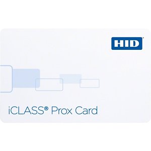 HID 2120BGGMNM iCLASS 2k + Prox Composite Card, 125 kHz Programmed with HID Prox or Indala format, iCLASS Programmed, Glossy, iCLASS Sequential Matching, No Slot, 125 kHz Sequential Matching