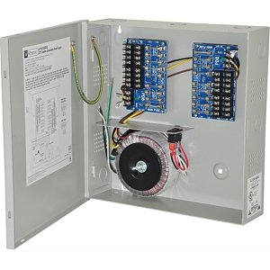 Altronix ALTV2416300UL CCTV Power Supply, 16 Fused Outputs, 24/28VAC at 12.5A, 115VAC, BC300 Enclosure