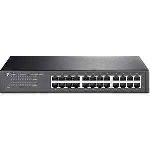 TP-Link TL-SG1024D 10/100/1000mbps 24-Port Gigabit 13-Inch Rackmountable Switch, 48gbps Capacity