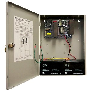 Altronix AL1024ULX Power Supply/Charger, Single Fused Output, 24VDC at 10A, BC400 Enclosure