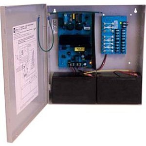Altronix AL400ULPD8 Power Supply/Charger, 8 Fused Outputs, 12/24VDC at 4A, BC300 Enclosure