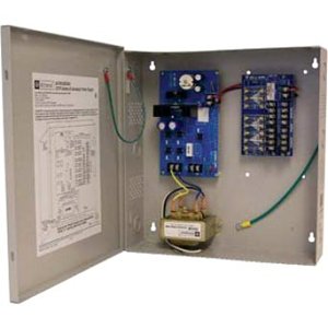 Altronix ALTV615DC8UL CCTV Power Supply, 8 Fused Class 2 Outputs, 6-15VDC at 4A, 115VAC, BC300 Enclosure
