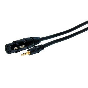 Comprehensive XLRJ-MPS-18INST Standard Series XLR Jack to Stereo 3.5mm Mini Plug Audio Cable 18"