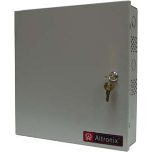Altronix SMP10PM12P4CB Power Supply Charger, 4 PTC Outputs, 12VDC at 10A, 115VAC, Supervision, BC300 Enclosure