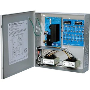Altronix ALTV615DC616UL CCTV Power Supply, 16 Fused Outputs, 6-15VDC at 6A, 115VAC, BC300 Enclosure