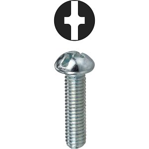 Dottie 632PS #6-32 Assorted Phillips/Slotted Round Head Machine Screw Kit