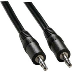 SRC C35M35M6 3.5mm Stereo Cable, 3.5mm Male To 3.5mm Male, 6'