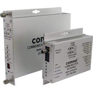 ComNet FDX60S1BM Small Size RS232/422/485 2W and 4W Bi-directional Universal Data Transceiver, sm, 1 fiber