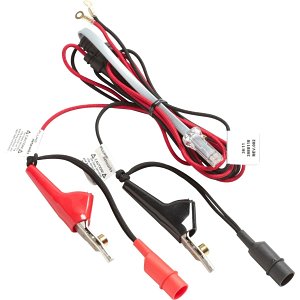 fluke networks test leads with an rj-11 plug, angled bed-of-nails (abn), and piercing pin clips