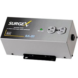 SurgeX SA-20 Standalone Surge Eliminator and Power Conditioner, 120V/20A, 2 Outlets