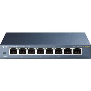 TP-Link TL-SG108 8-Port 10/100/1000Mbps Desktop Switch