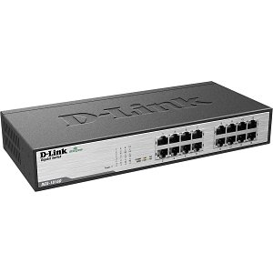 D-Link DGS-1016D 16-Port Gigabit Unmanaged Desktop Switch