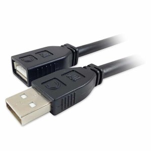 Comprehensive USB2-AMF-25PROAP Pro AV/IT Integrator Series Certified Active Plenum USB A Male to A Female Cable 25' (Center Position)