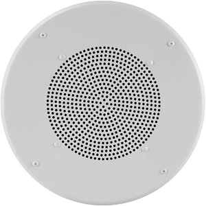 Valcom VIP-120A 8" Round IP Ceiling Speaker, One-Way