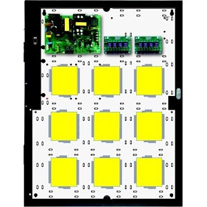 LifeSafety Power FPO150-2D8E6P FlexPower PCLASS Unified Power Sustem 150W, 12/24VDC, Multi-Door, 16 Auxiliary Outputs