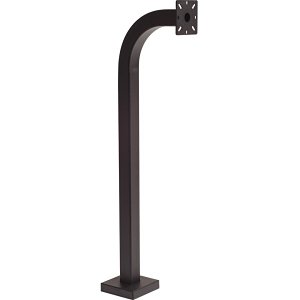 Pedestal Pro 36-9C 36" Black Powder Coated Gooseneck Pedestal