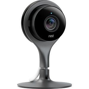Google NC1104EF Nest Cam Indoor Security Cameras, 3-Pack, Black