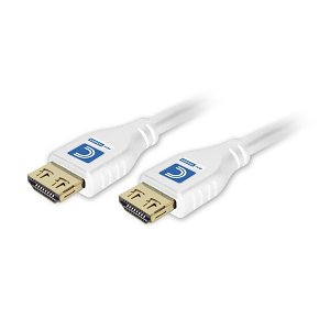 Comprehensive MHD18G-15PROWHTA MicroFlex Pro AV/IT Integrator Active 4K60 18G High Speed Active HDMI Cable with ProGrip, 15', White