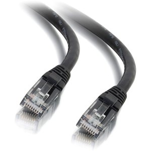 C2G CG27150 CAT6 Snagless Unshielded UTP Ethernet Network Patch Cable, 1' (0.3m), Black
