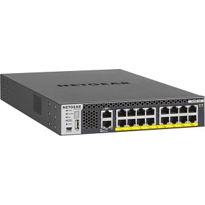 Netgear XSM4316PA 16x Multi-Gig Port Half-Width Stackable Managed Switch, 199W PoE+